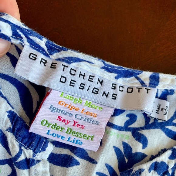 Gretchen Scott Designs Swim Tunic Coverup Sz 2/4 - Picture 2 of 5